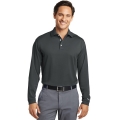 Nike Anthracite Golf Long Sleeve Dri-FIT Stretch Tech Polo